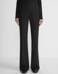 Responsible Wool Double Face Waldorf Flared Pant