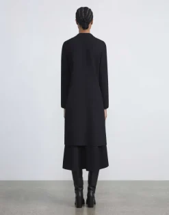 Responsible Wool Nouveau Crepe A-Line Jacket