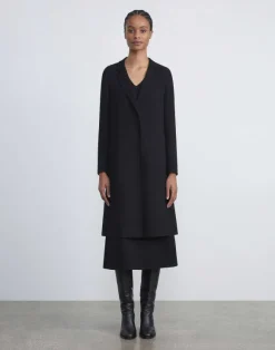Responsible Wool Nouveau Crepe A-Line Jacket
