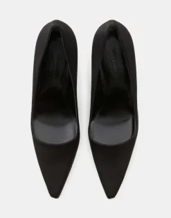 Satin High Heeled Pump