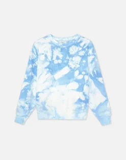 Shibori Cotton French Terry Sweatshirt