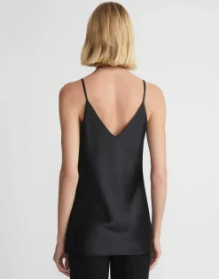 Silk Charmeuse Bias Tank