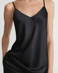 Silk Charmeuse Bias Tank