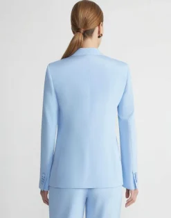 Silk Crepe De Chine Blazer