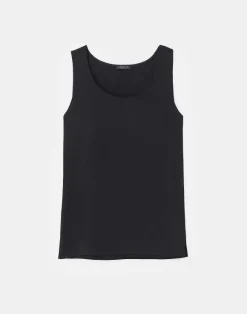 Silk Double Georgette Sleeveless Blouse