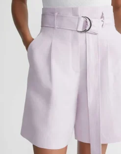 Silk-Linen Degraw Short