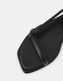 Soft Calfskin Leather City Sandal