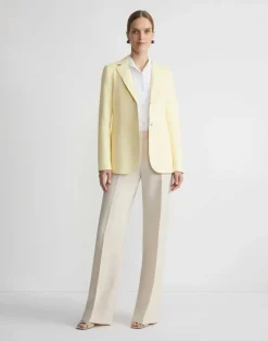 Stretch Cotton Notch Collar Shirt