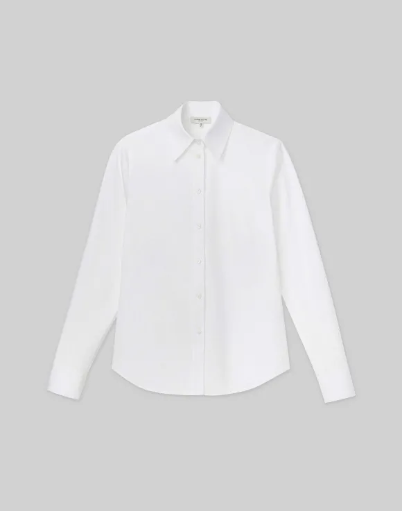 Stretch Cotton Slim Shirt