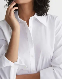 Stretch Cotton Slim Shirt
