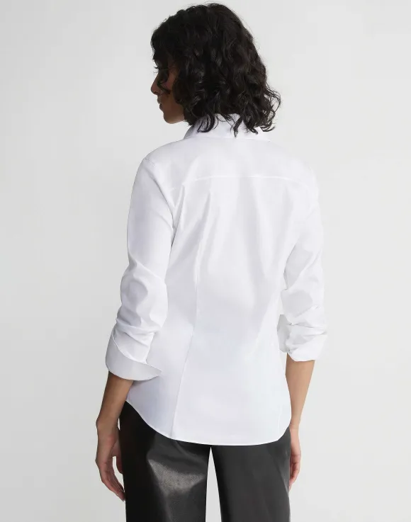 Stretch Cotton Slim Shirt