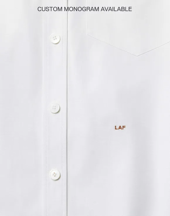 Stretch Cotton Straight Shirt