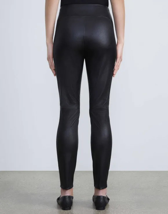 Stretch Nappa Leather Greenwich Legging