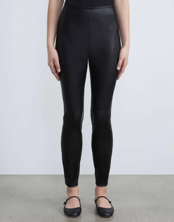 Stretch Nappa Leather Greenwich Legging