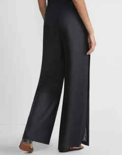 Vintage Linen Franklin Split Wide Leg Pant
