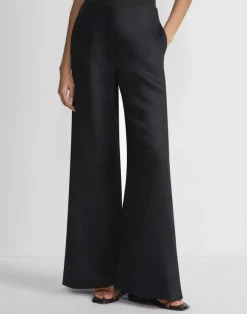 Vintage Linen Franklin Split Wide Leg Pant